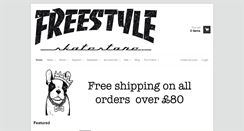 Desktop Screenshot of freestyleskatestore.com